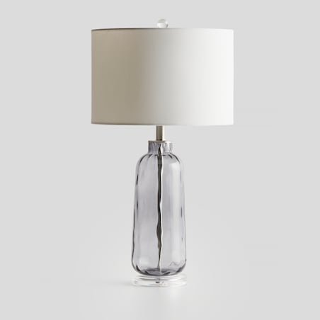 Lampa Stołowa Ze Szklaną Podstawą Greyos