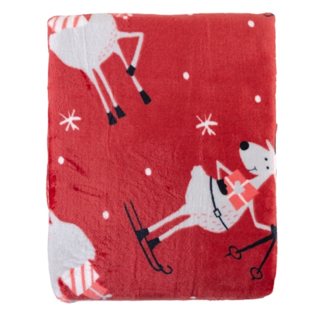 Drukowany koc Xmas time 150x200 cm