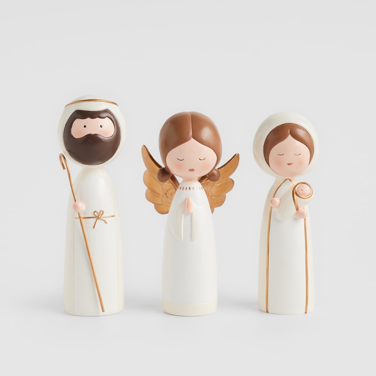 Komplet figurek Unitas z motywem świętej rodziny