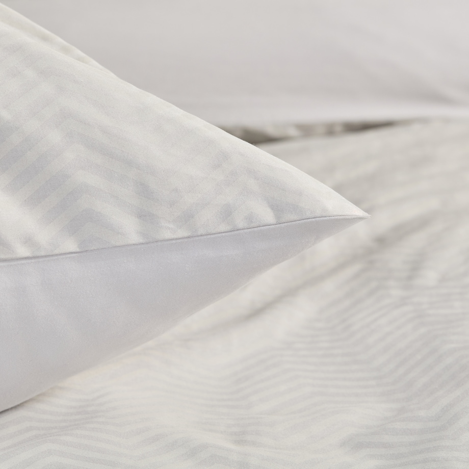 Pościel z bawełny satynowej Samjon 200x220 cm z motywem geometrycznym