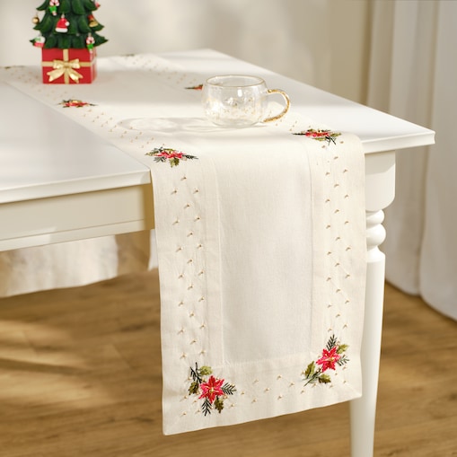 Bieżnik Haftowany Merrisa 35x180 cm