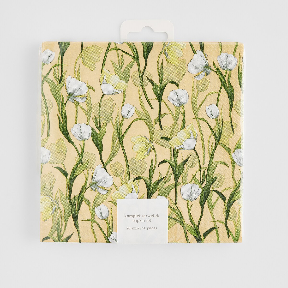 Komplet Serwetek Tendis z motywem kwiatowym