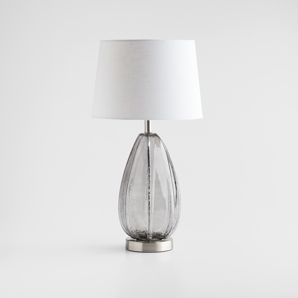 Lampa Stołowa Ze Szklaną Podstawą Glasis