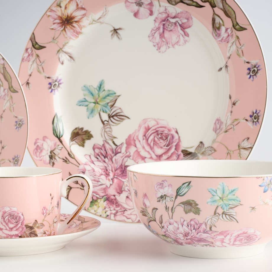 Miska Rosal z motywem kwiatowym