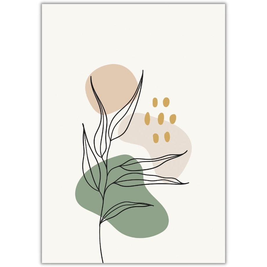 plakat abstract nature 1 30x40 cm