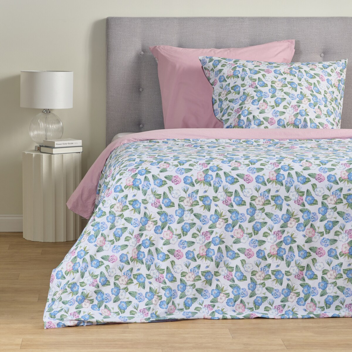 Pościel Bawełniana Pansiso 160x200 cm z wzorem kwiatowym