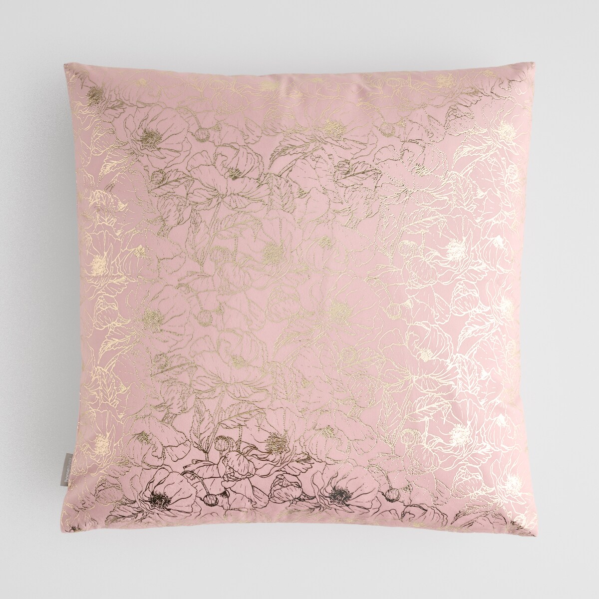 Poszewka Welwetowa Casinosis 45x45 cm z motywem kwiatowym