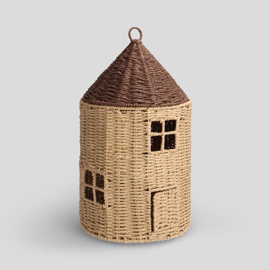 Dziecięcy kosz w kształcie domku carovi