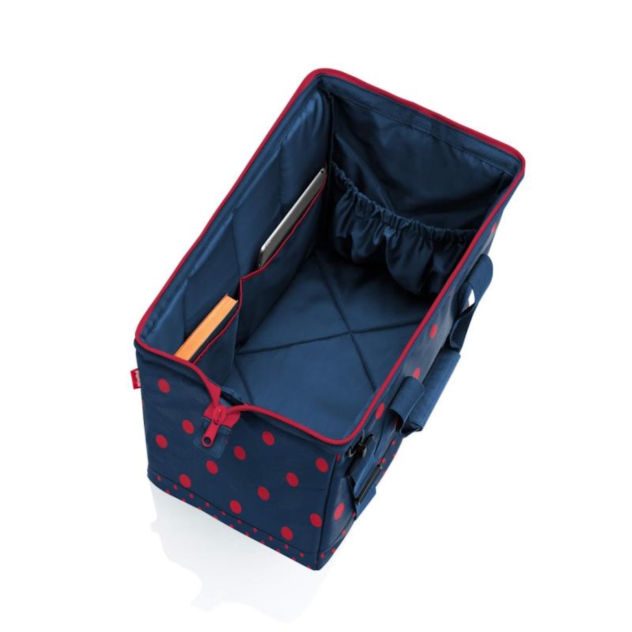 Torba allrounder L mixed dots red, 30 l