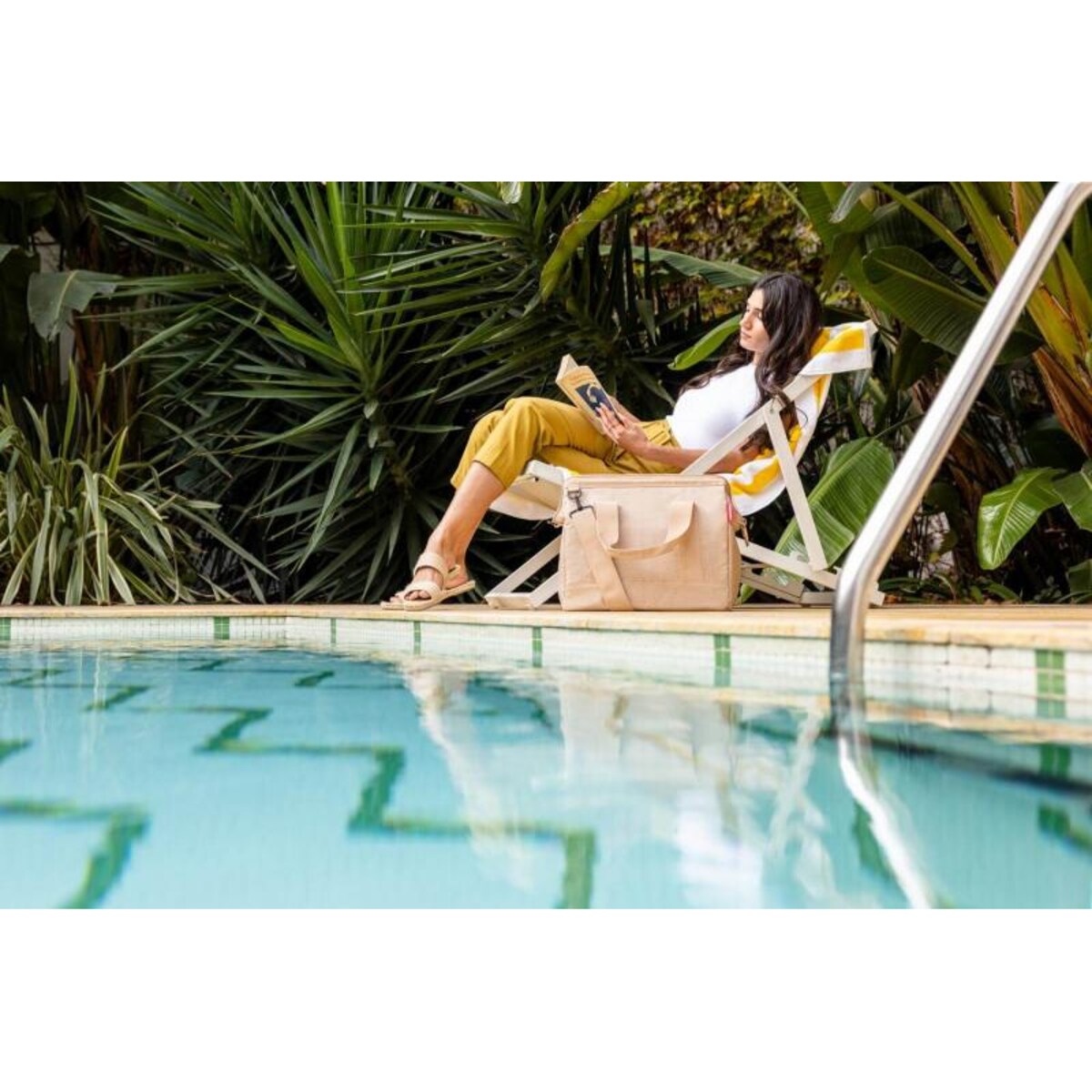 Torba allrounder L twist coffee, poliester, 30 L