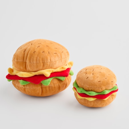 Zabawka Dla Zwierzaka Burgerin z motywem kulinarnym