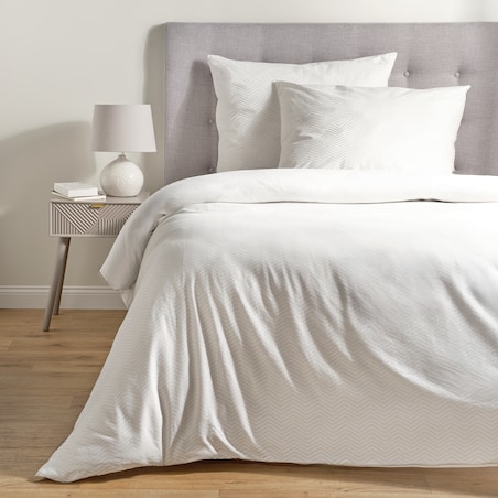 Pościel z bawełny satynowej Samjon 200x220 cm z motywem geometrycznym