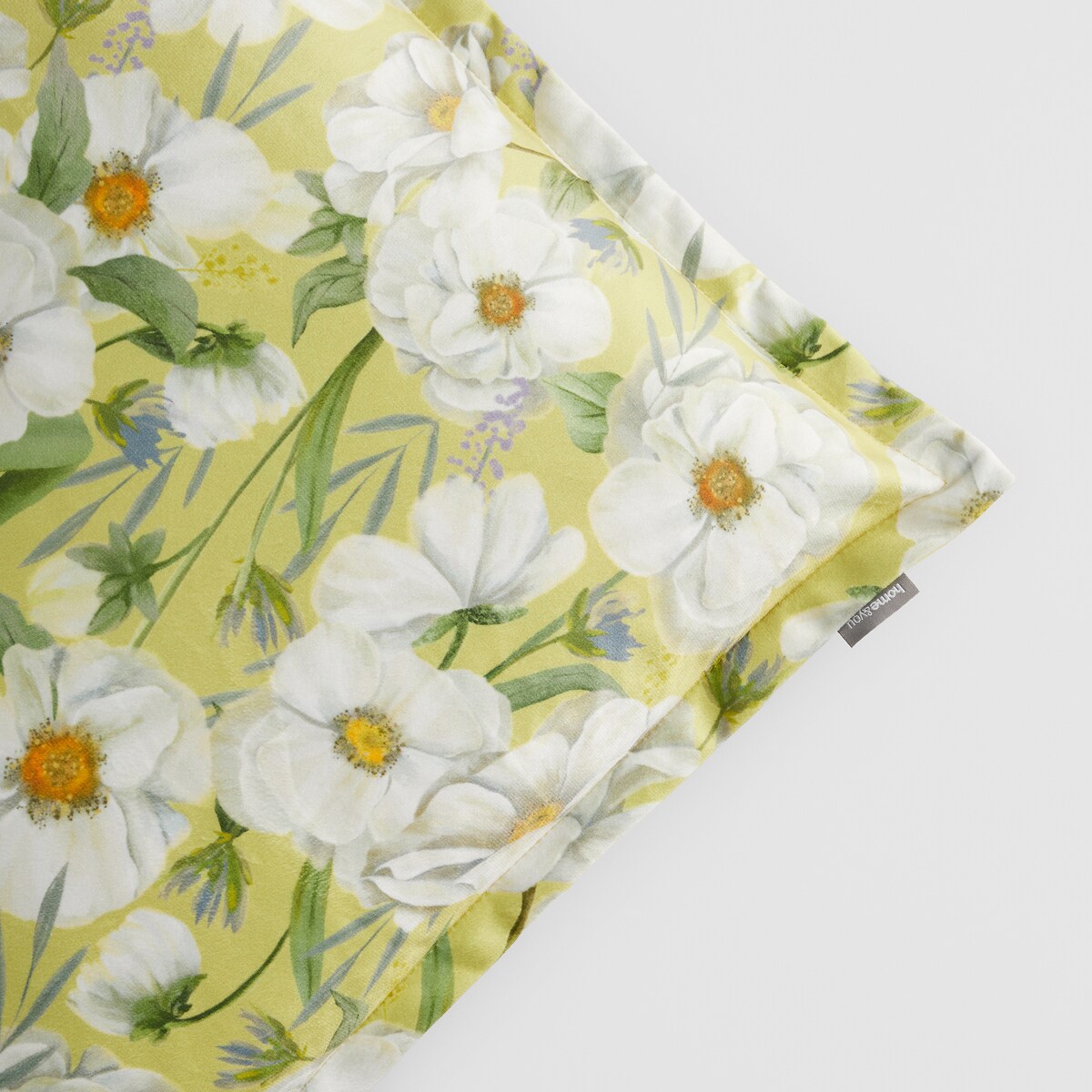 Poszewka z nadrukiem Emeris 45x45 cm z motywem kwiatowym