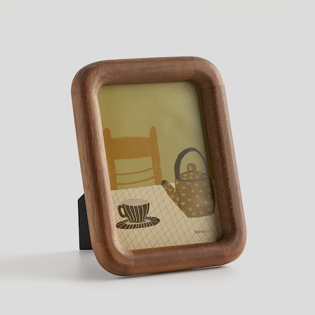 Drewniana ramka wallnuto