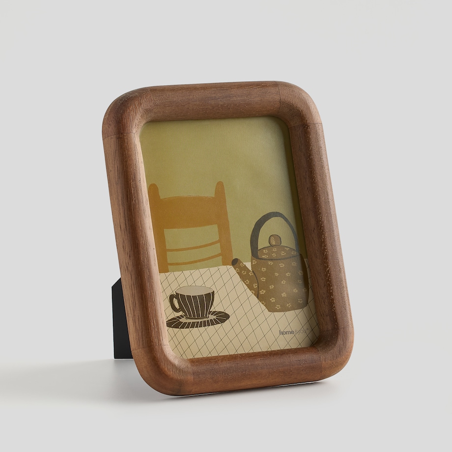 Drewniana ramka wallnuto