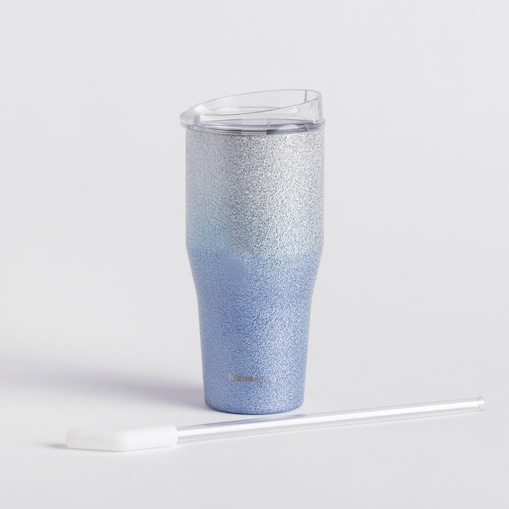 Kubek termiczny ze słomką