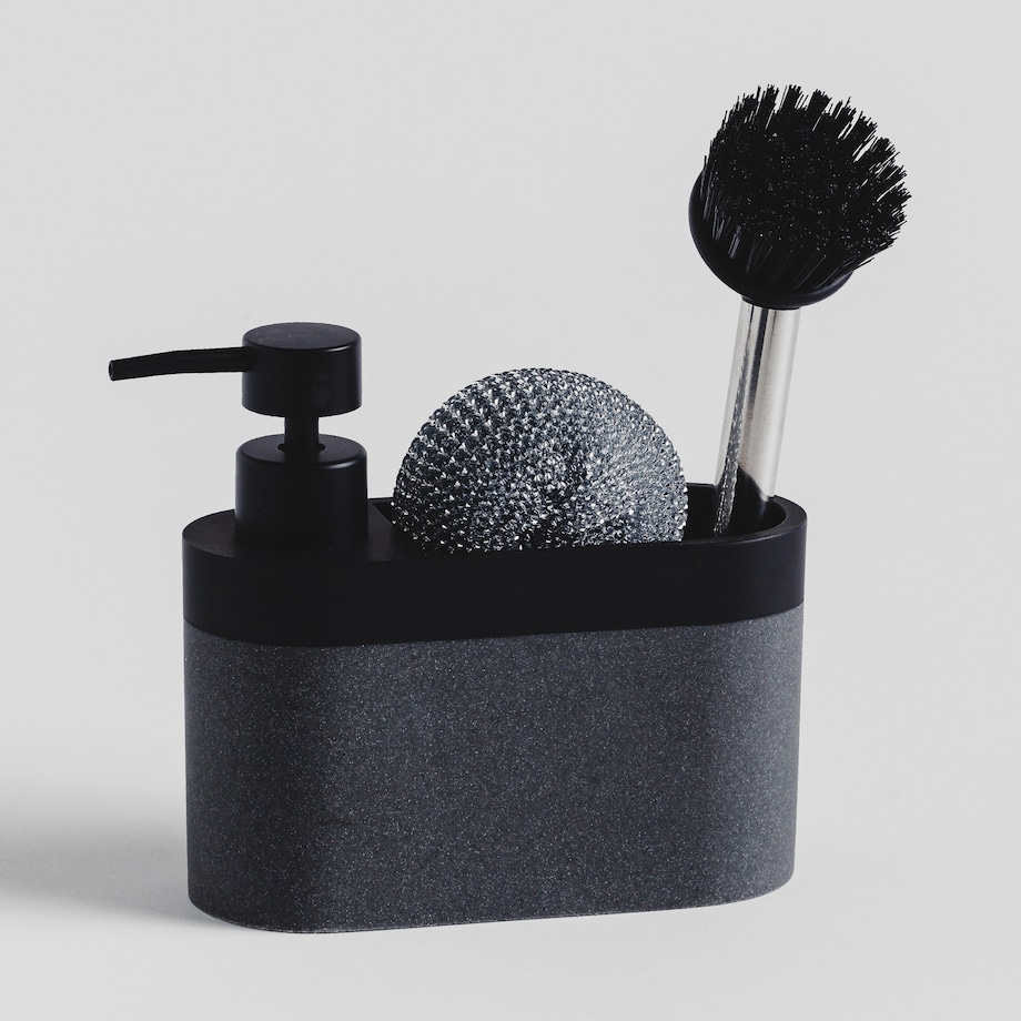 Dozownik Z Gąbką I Szczotką Bricko 2