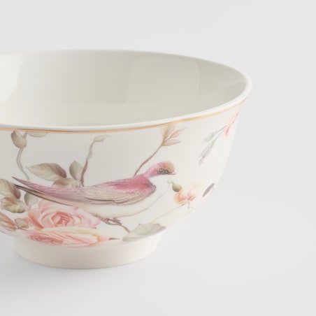 Miska Botania z motywem roślinnym