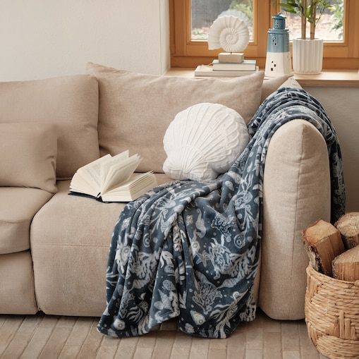 Drukowany koc Colareia 150x200 cm