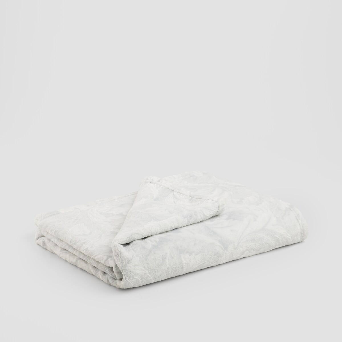 Koc Vinea 150x200 cm z motywem roślinnym