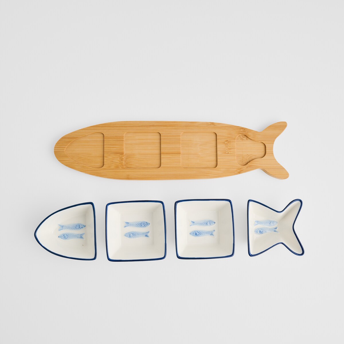 Patera Oceanika z motywem morskim