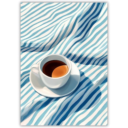 plakat cup coffee 30x40