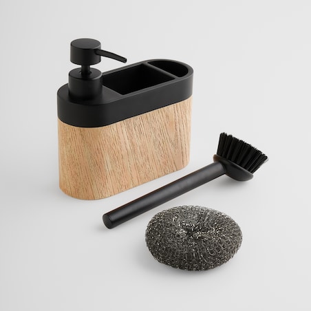Dozownik Z Gąbką I Szczotką Woodessa