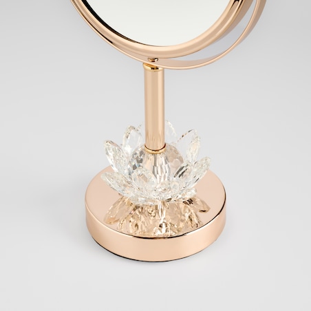 Lustro stojące Cristal shine z motywem kwiatowym