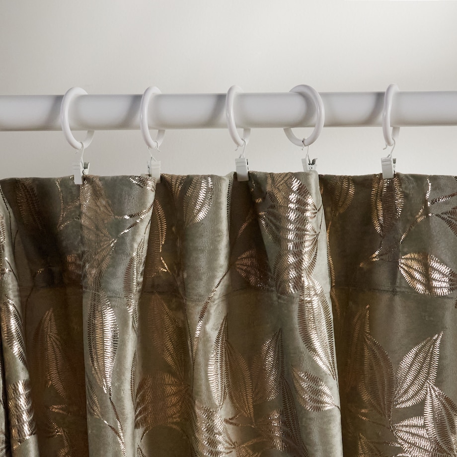 Zasłona Blomstela 140x250 cm z motywem roślinnym