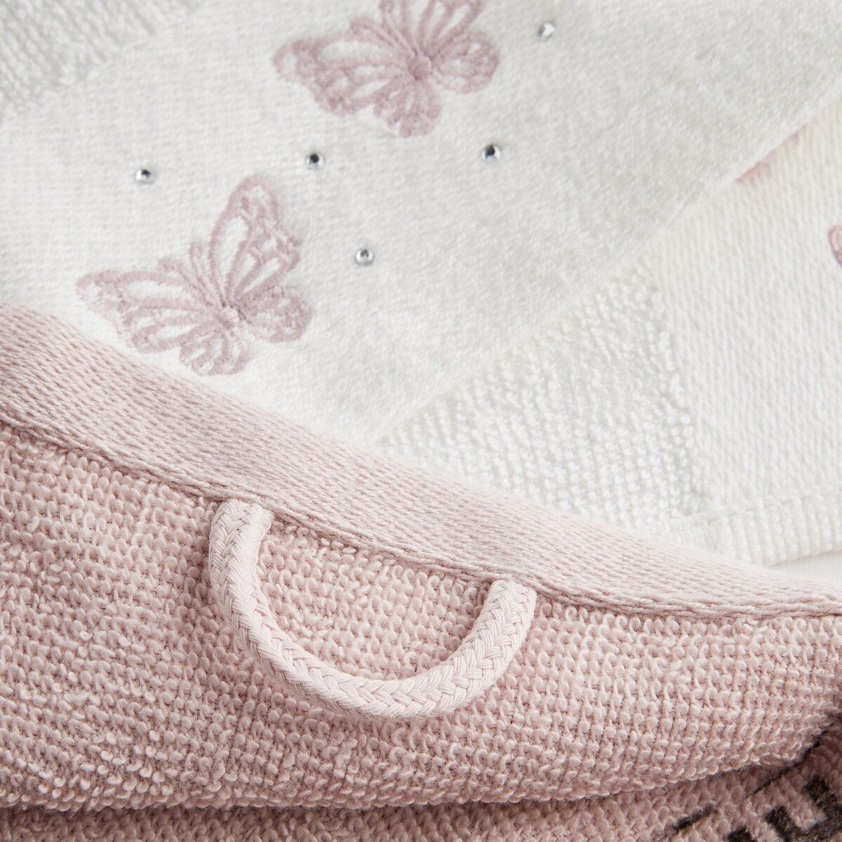 Komplet ręczników dekoracyjnych do twarzy lub rąk 2szt Papillo 30x30 cm z motywem zwierzęcym