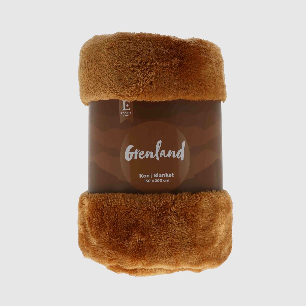 Jednokolorowy koc Grenland VII 150x200 cm