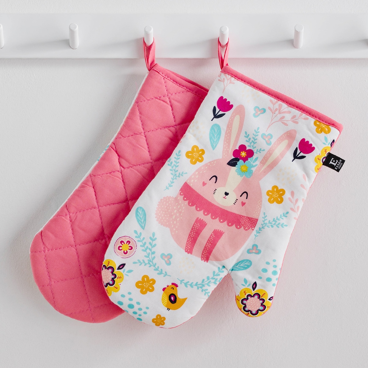 Komplet Rękawic Kuchennych Flower bomb 19x30 cm