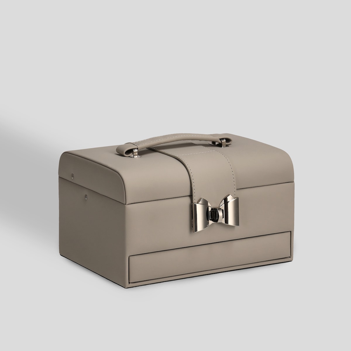 Kuferek na biżuterię z motywem kokardy patty