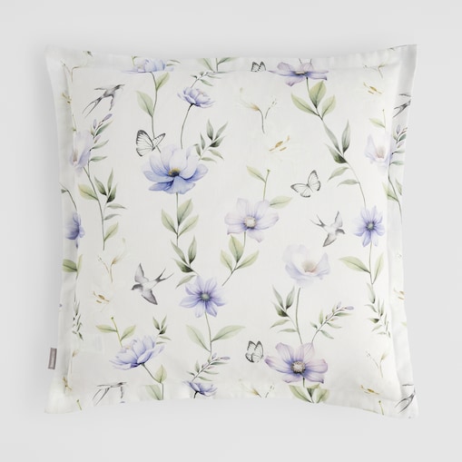 Poszewka z nadrukiem Serafino 45x45 cm z motywem kwiatowym