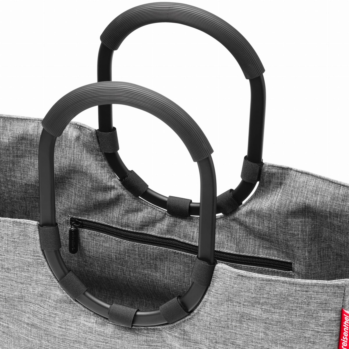 Torba loopshopper L frame twist silver, 25 l