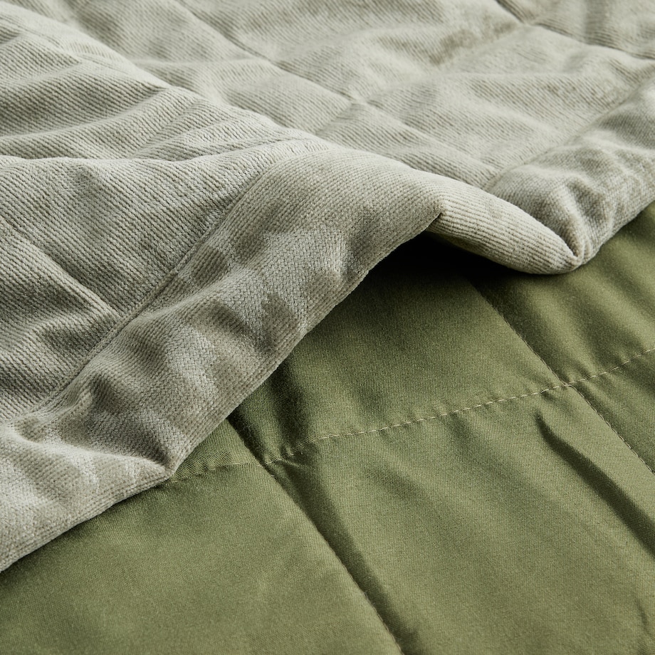 Jednokolorowa narzuta na łóżko Malumo 200x220 cm