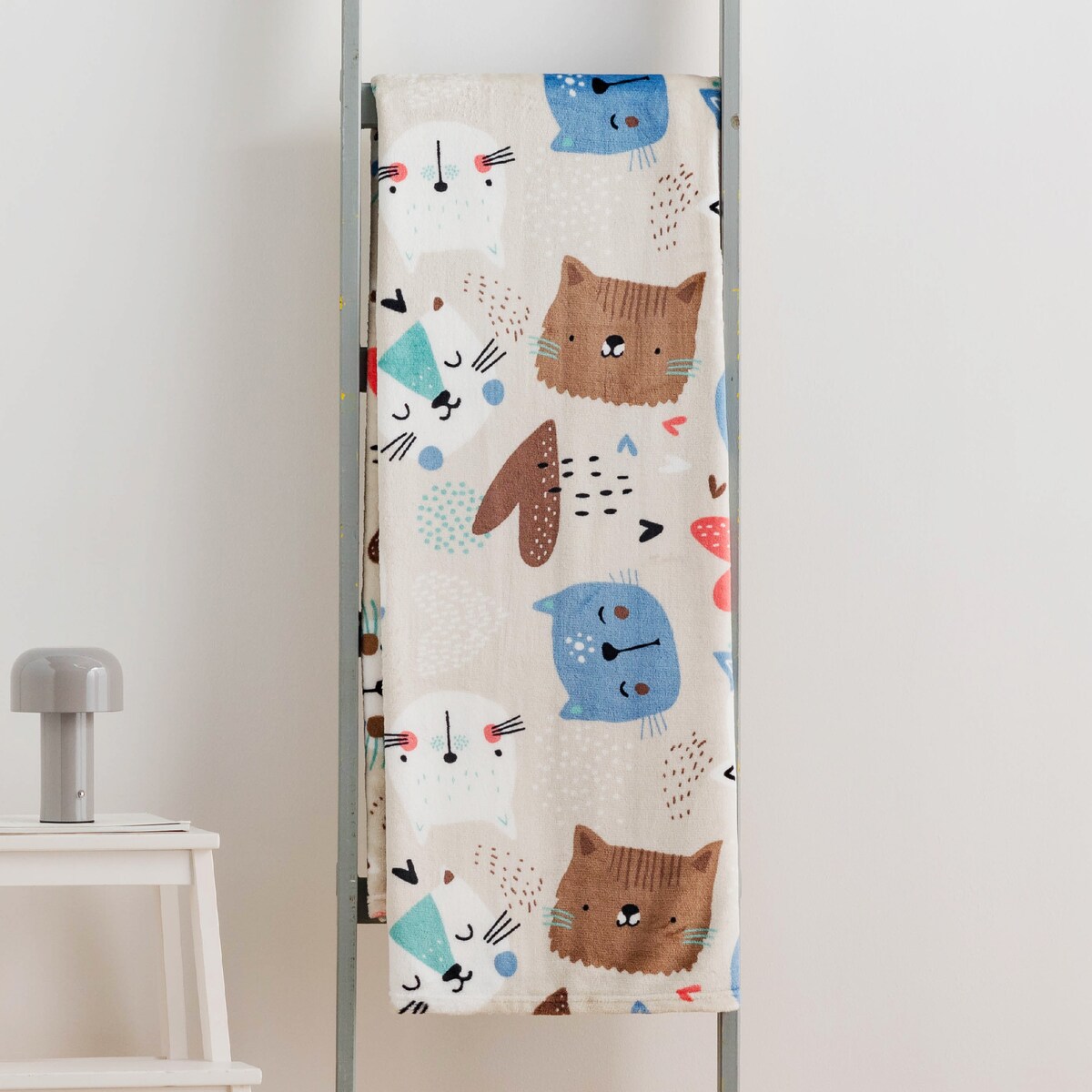 Drukowany koc Tabby 150x200 cm