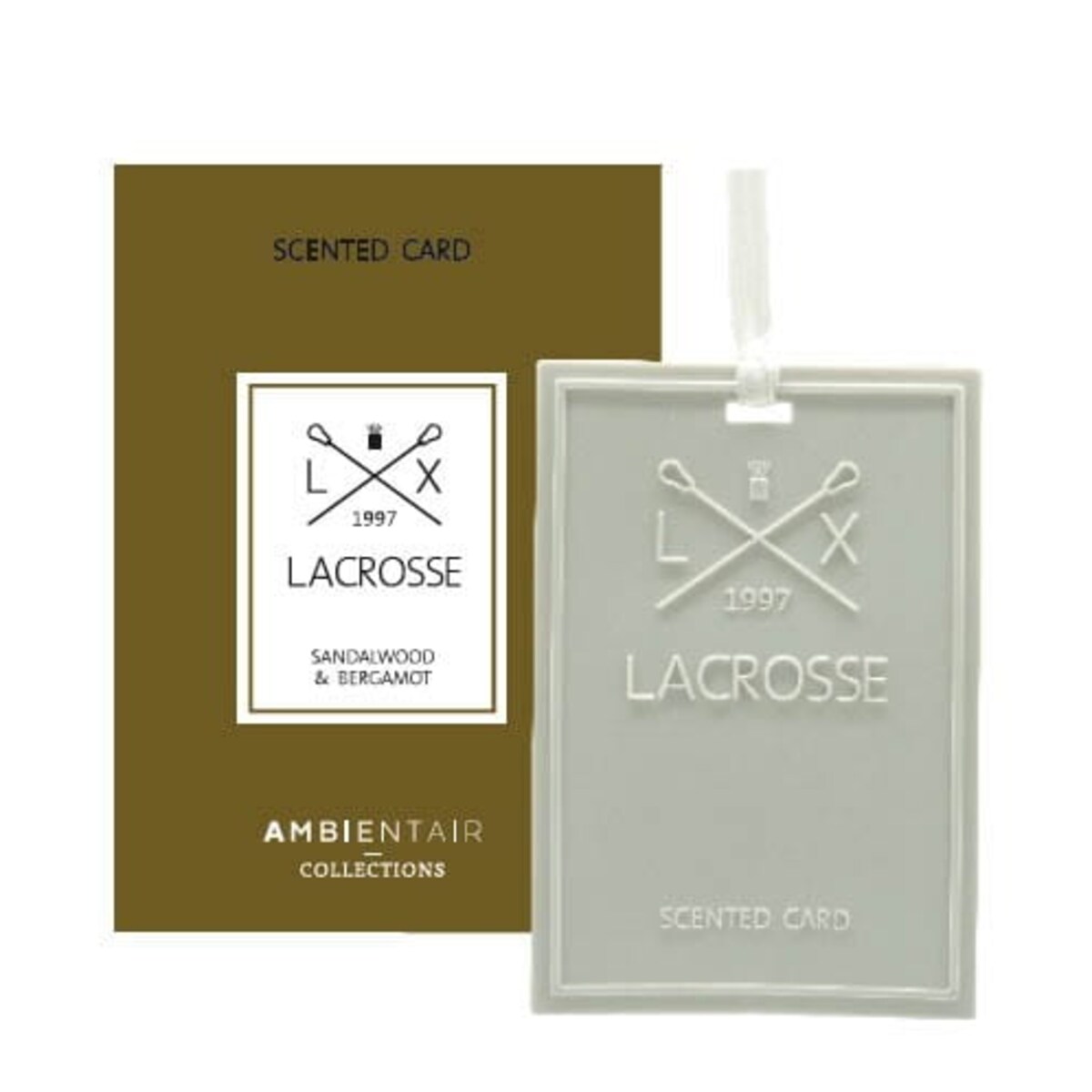 kartka zapachowa sandalwood & bergamot, 8,5x11,3 cm