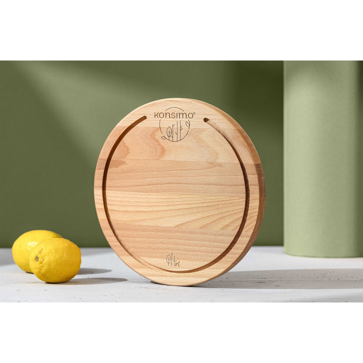 Konsimo LESTE Deska do krojenia, drewno bukowe