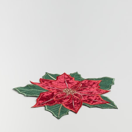 Serwetka Poinsettia xmas z motywem gwiazdy betlejemskiej