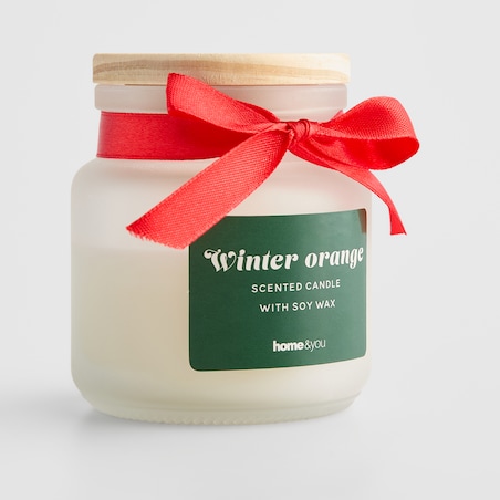 Komplet Świec Zapachowych Festio z motywem mikołaja