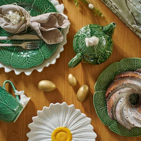 Talerz Deserowy Kabbagi z motywem warzyw