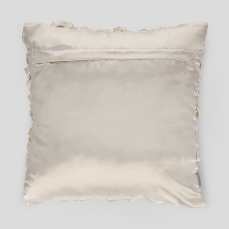 Poszewka satynowa drapowana Glamo 45x45 cm