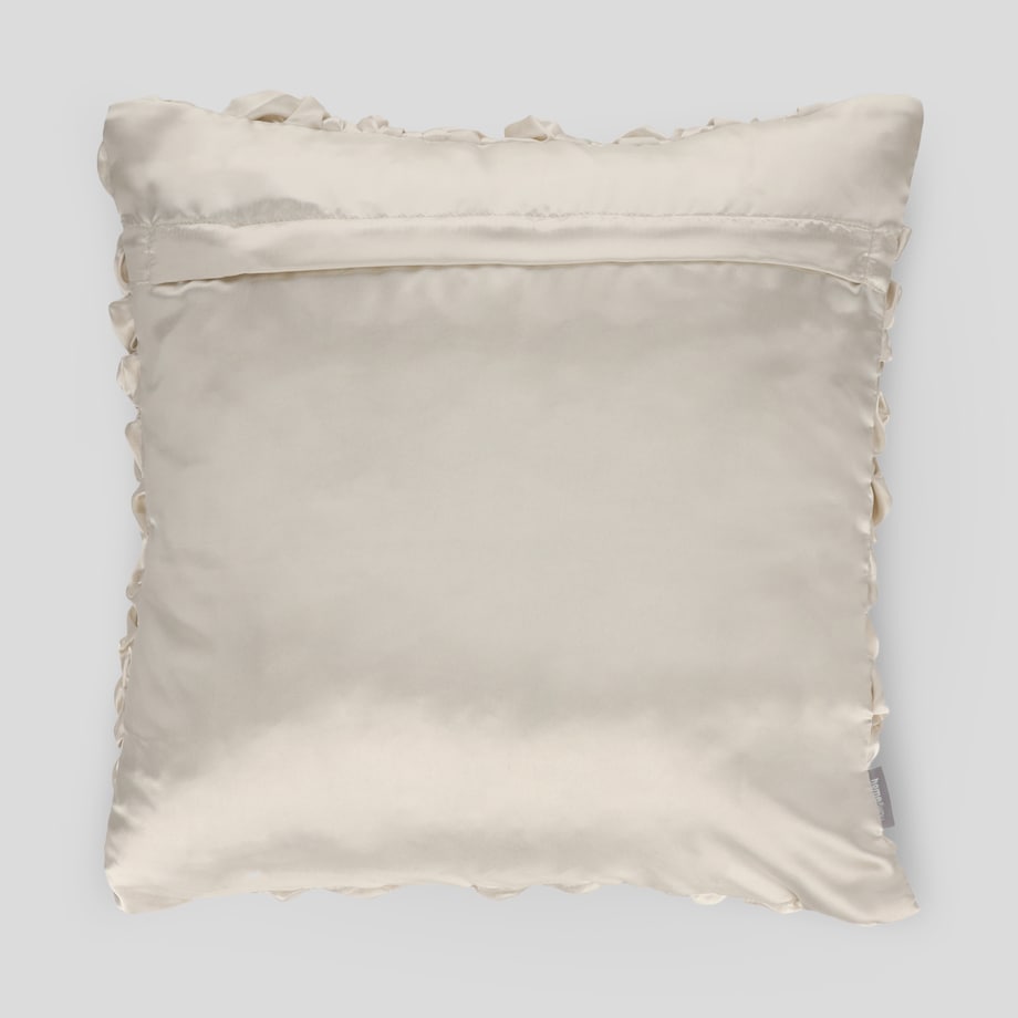 Poszewka satynowa drapowana Glamo 45x45 cm