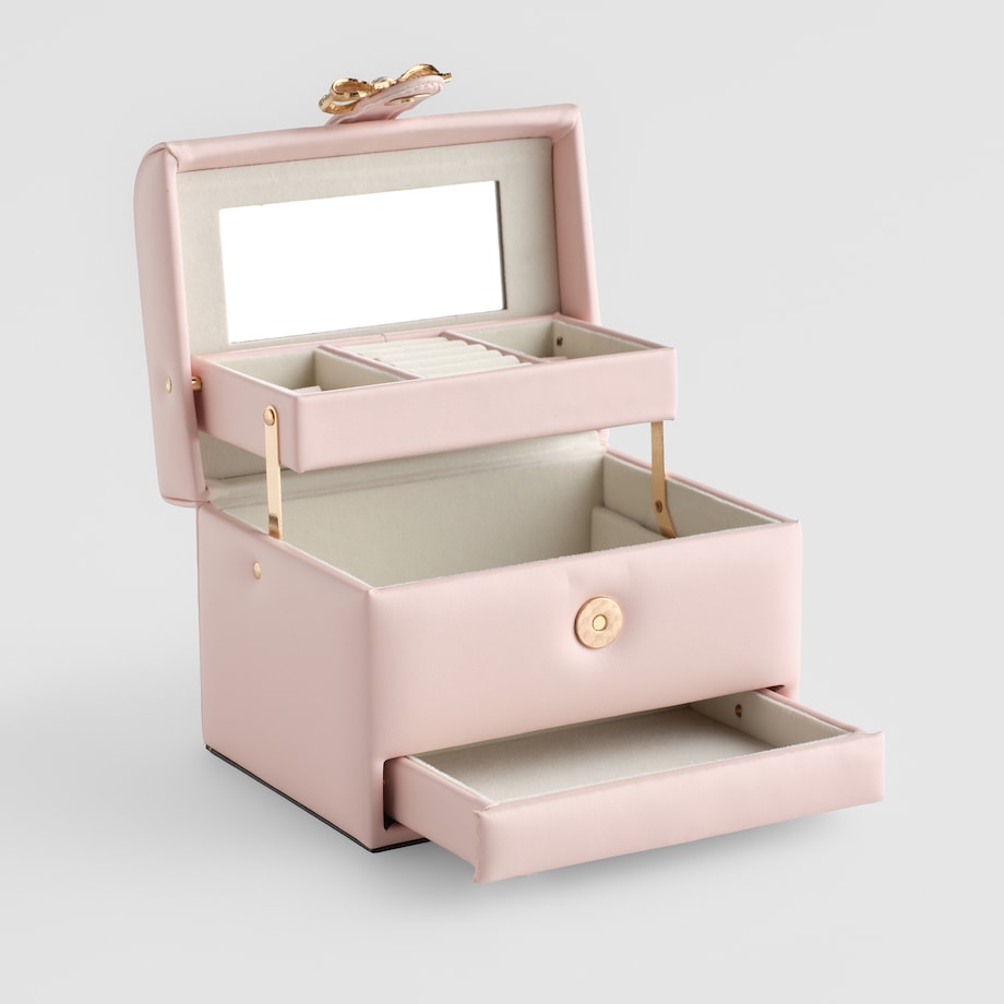 Szkatułka z lustrem i szufladkami Patricia 18x14 cm
