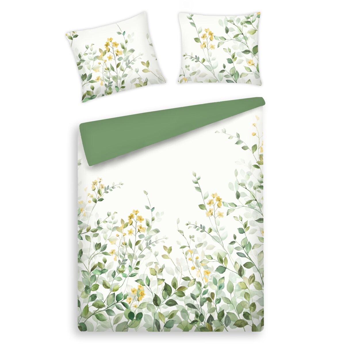 Pościel z bawełny satynowej Narcisa 160x200 cm