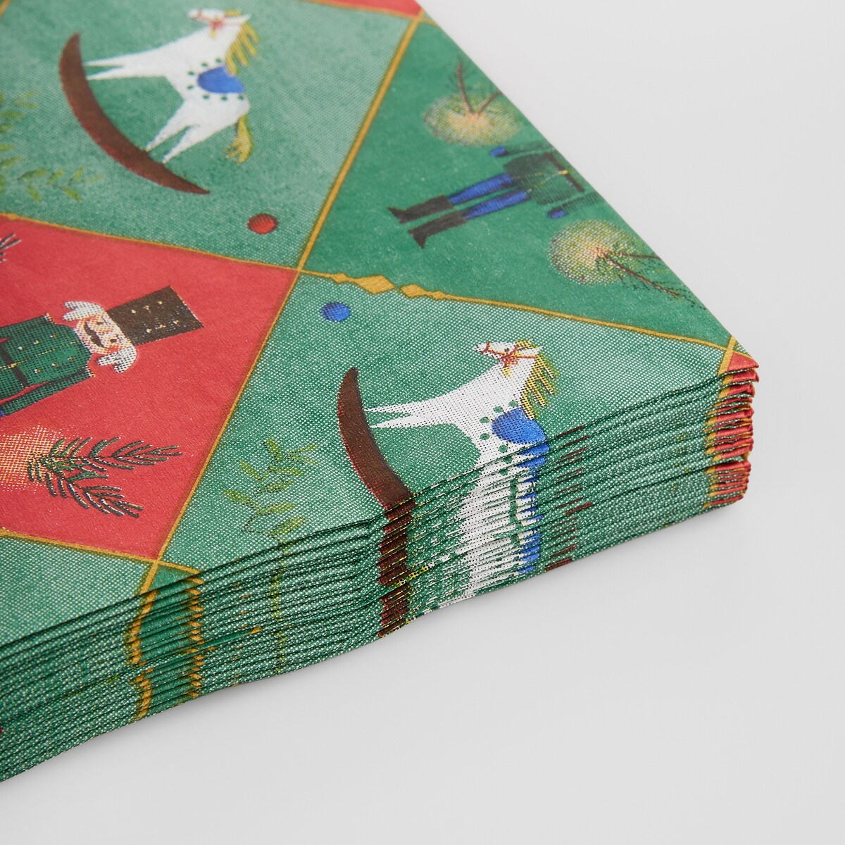 Komplet Serwetek Nutpacher z motywem dziadka do orzechów