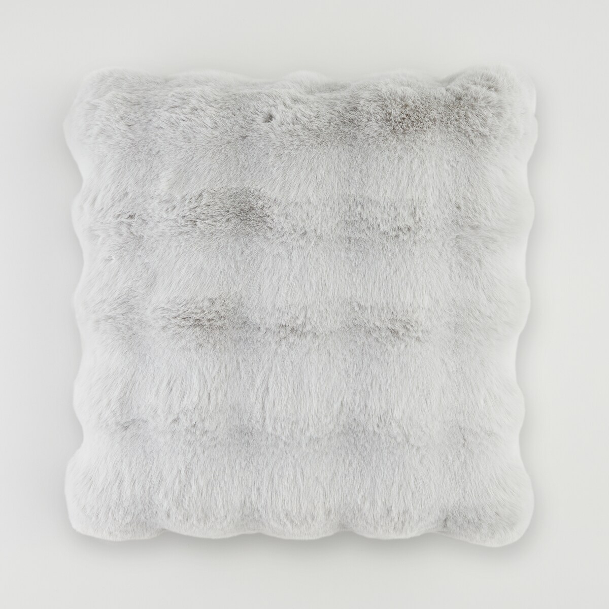 Poszewka Futrzana Bares 45x45 cm w kratę