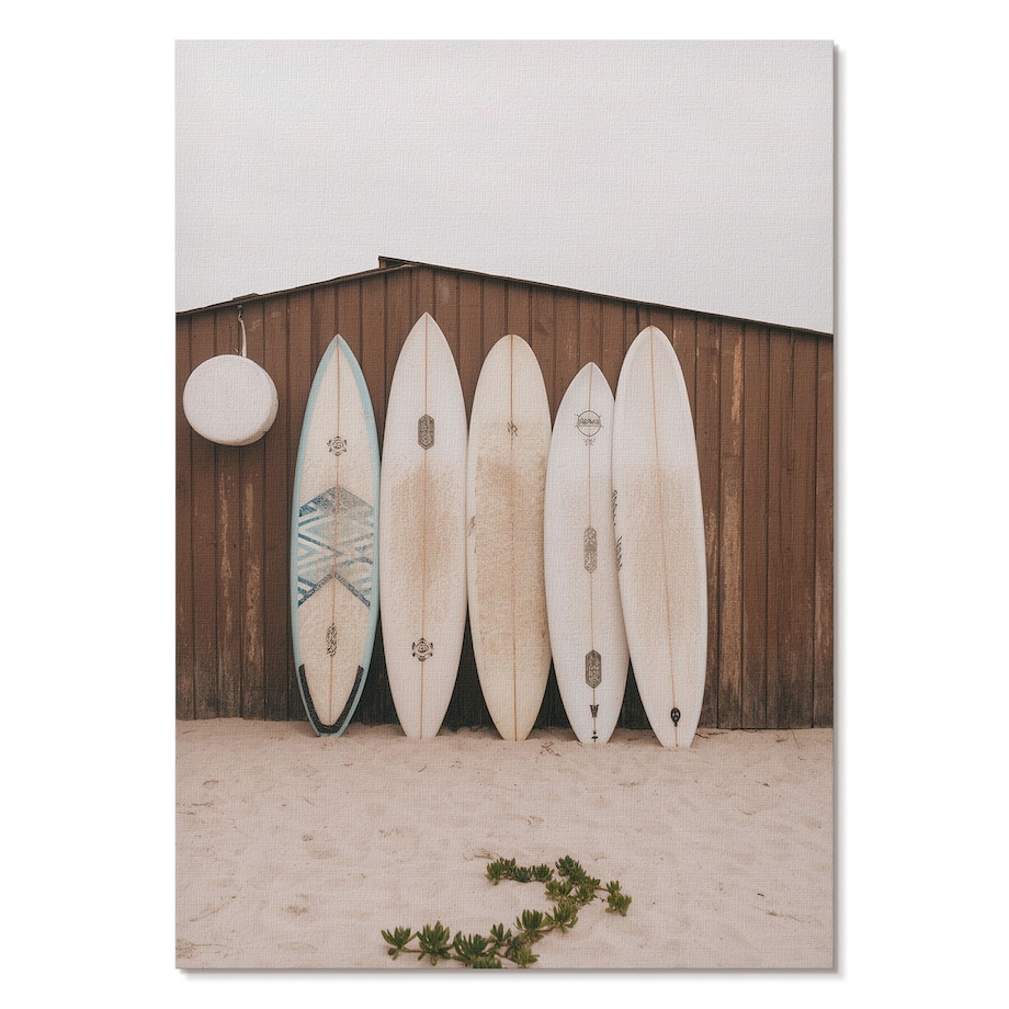 Plakat na płótnie canvas - Deski surfingowe