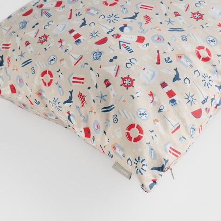 Poszewka z nadrukiem Pelora 45x45 cm